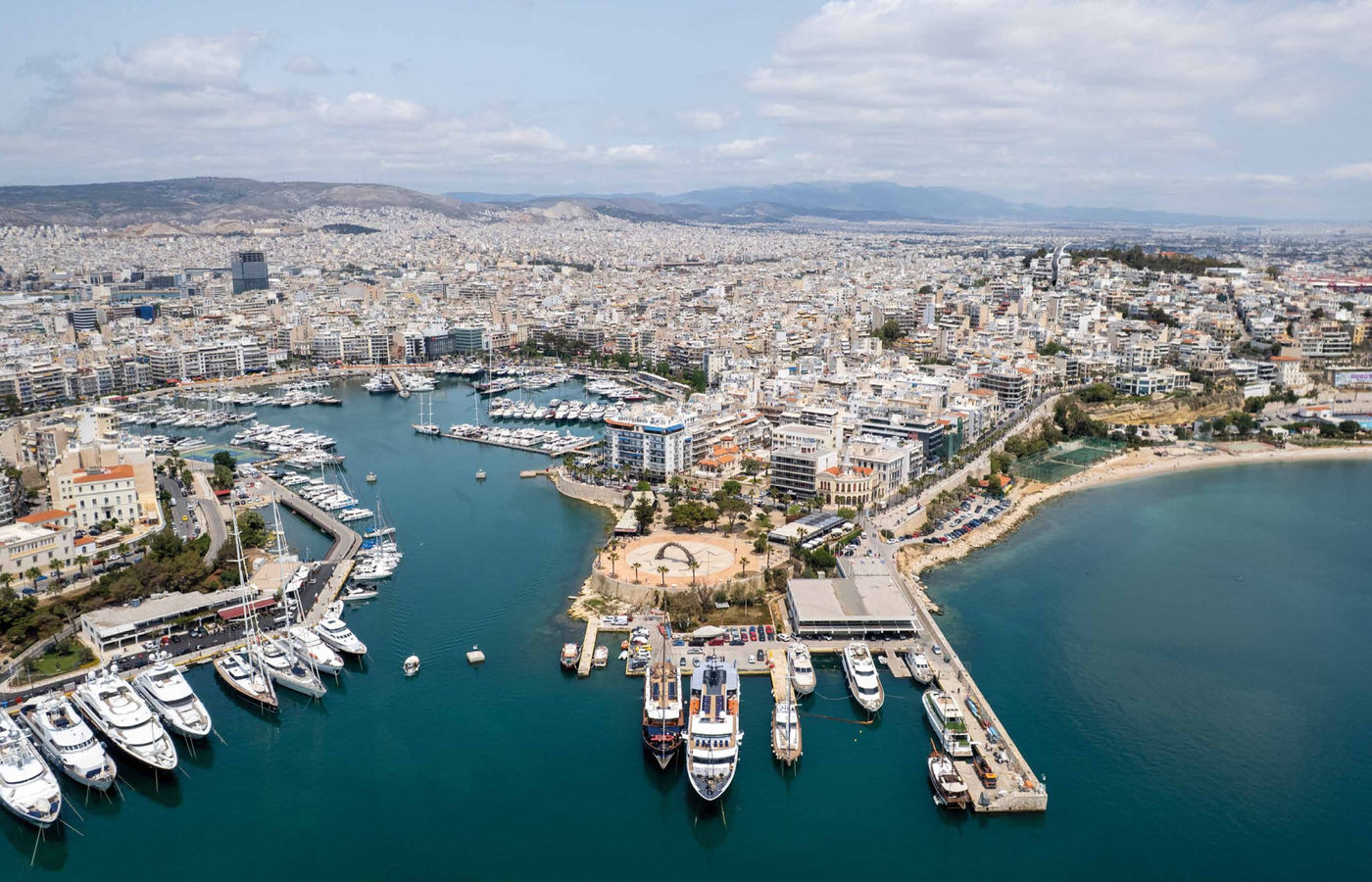 Marina and city fabric