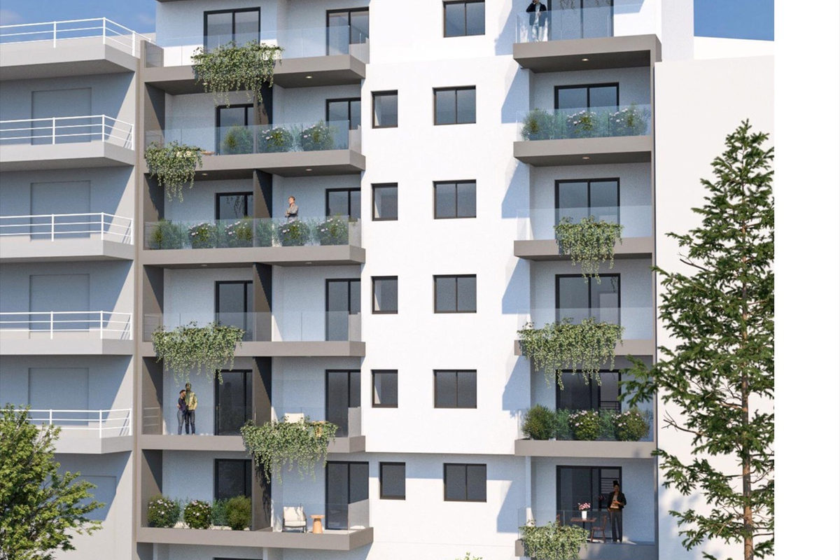 Facade and balconies