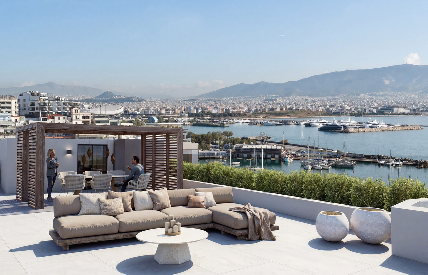 Terrace seating