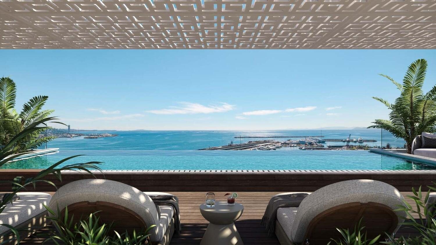 Roof terrace