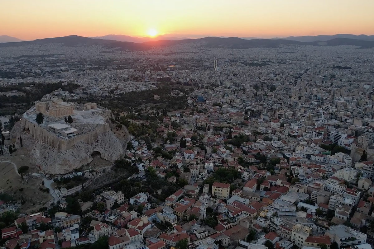 Athens skyline