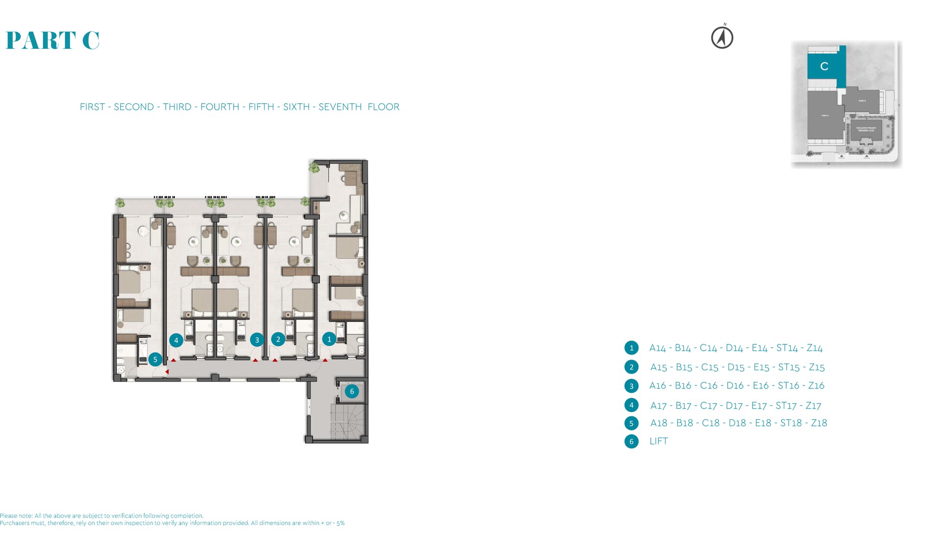 Typical floor plan
